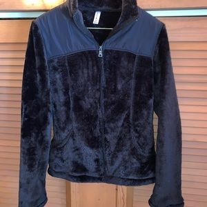 Fuzzy Zip-Up Jacket